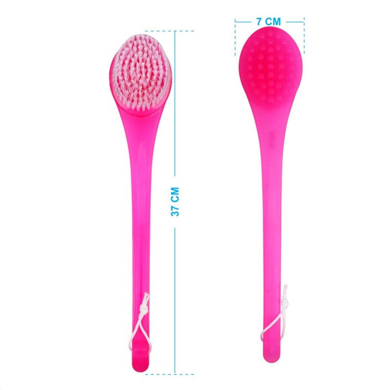 Was sind die Vorteile der Bürstenköpfe von Plastic Rücken Body Bad Pinsel, die normalerweise aus Borsten oder Nylonfasern bestehen?